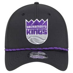 Sacramento Kings Featherweight Poly Rope Flex 39Thirty Hat Black - NBA