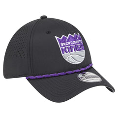 Sacramento Kings Featherweight Poly Rope Flex 39Thirty Hat Black - NBA