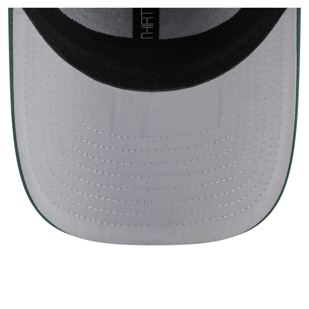 Milwaukee Bucks Featherweight Poly Rope Flex 39Thirty Hat Hunter Green - NBA