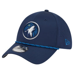 Minnesota Timberwolves Featherweight Poly Rope Flex 39Thirty Hat Navy - NBA