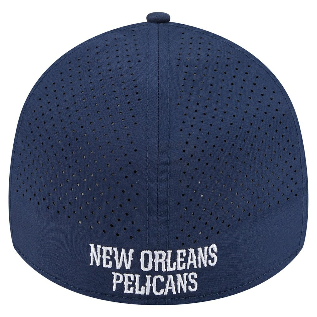 New Orleans Pelicans Featherweight Poly Rope Flex 39Thirty Hat Navy - NBA