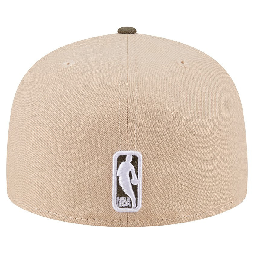 Phoenix Suns Color Pack Two-Tone 59FIFTY A-Frame Fitted Hat Tan - NBA
