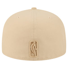Miami Heat Color Pack A-Frame 59FIFTY Fitted Hat Khaki - NBA