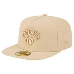 New York Knicks Color Pack A-Frame 59FIFTY Fitted Hat Khaki - NBA