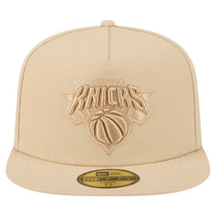New York Knicks Color Pack A-Frame 59FIFTY Fitted Hat Khaki - NBA
