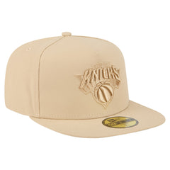 New York Knicks Color Pack A-Frame 59FIFTY Fitted Hat Khaki - NBA