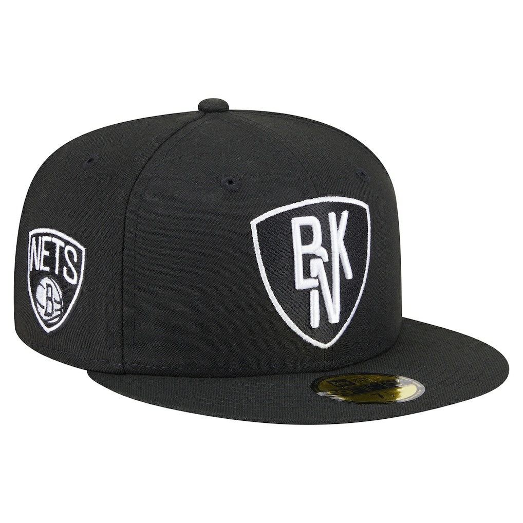 Brooklyn Nets Deceptor 59FIFTY Fitted Hat Black - NBA