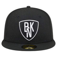 Brooklyn Nets Deceptor 59FIFTY Fitted Hat Black - NBA