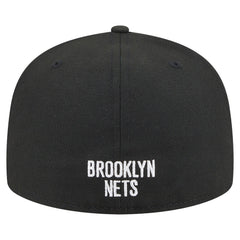 Brooklyn Nets Deceptor 59FIFTY Fitted Hat Black - NBA