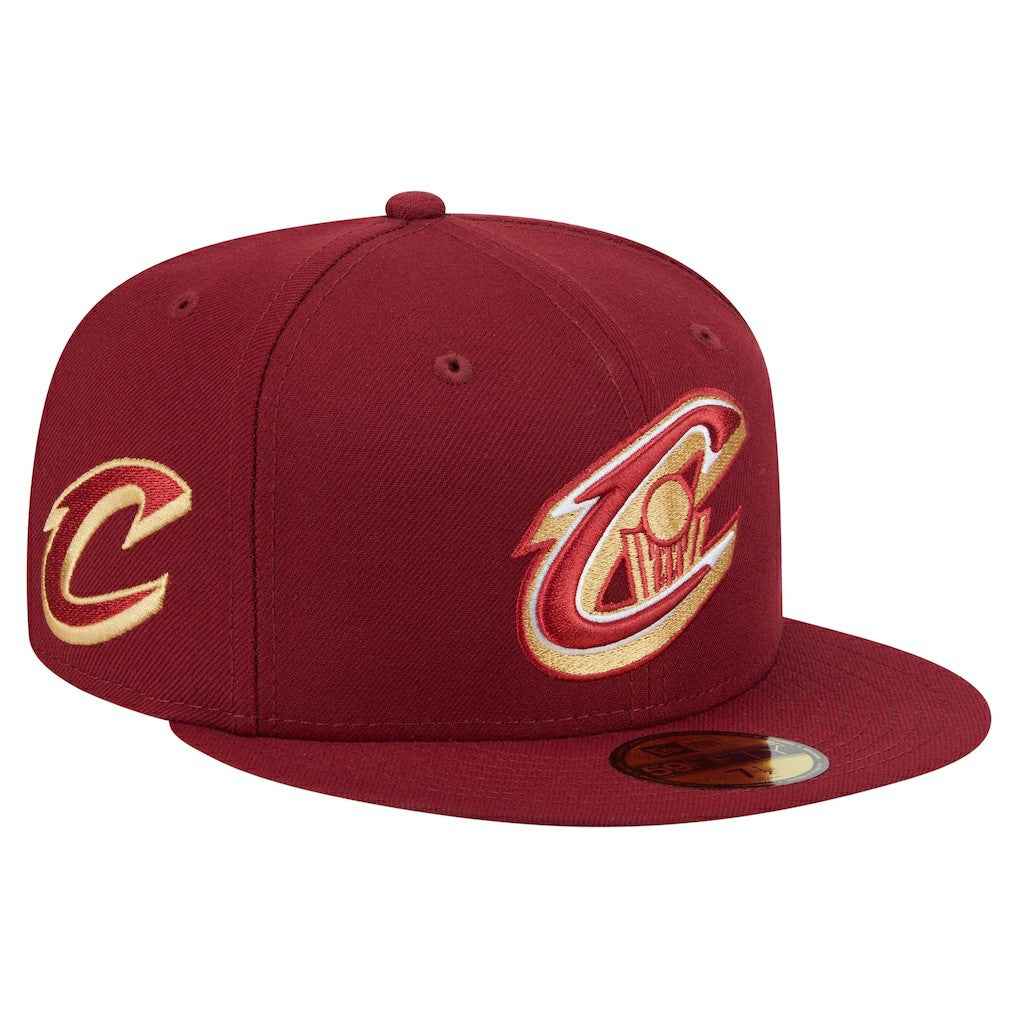 Cleveland Cavaliers Deceptor 59FIFTY Fitted Hat Wine - NBA