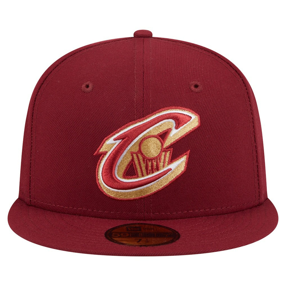 Cleveland Cavaliers Deceptor 59FIFTY Fitted Hat Wine - NBA
