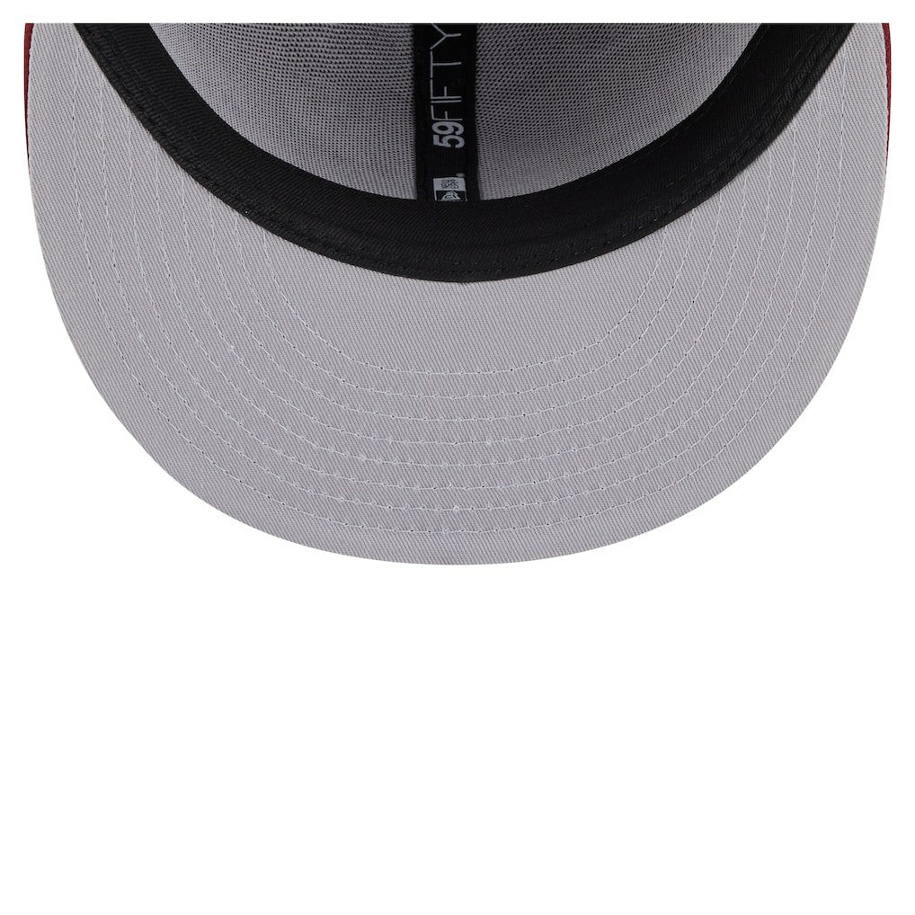 Cleveland Cavaliers Deceptor 59FIFTY Fitted Hat Wine - NBA