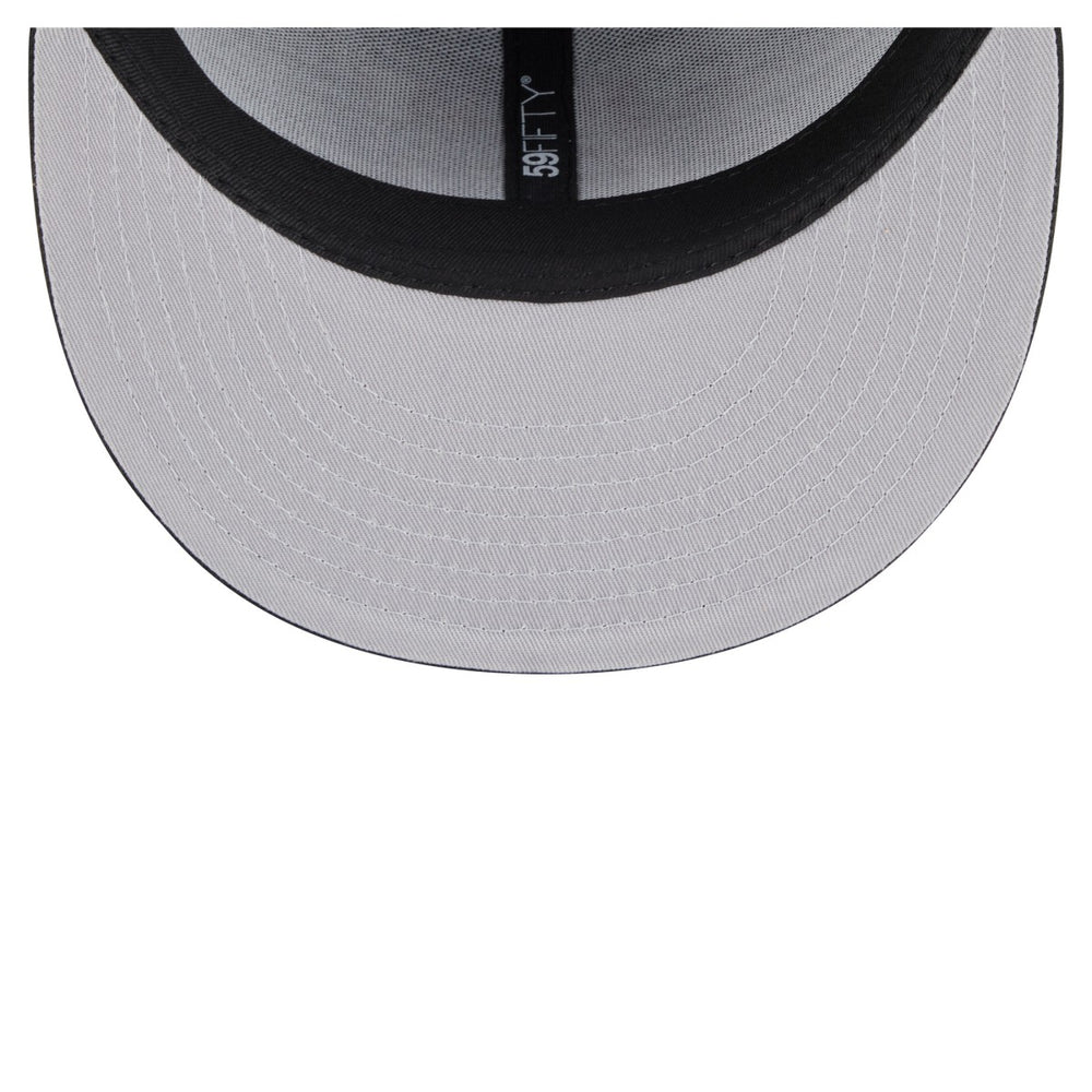 Miami Heat Deceptor 59FIFTY Fitted Hat Black - NBA