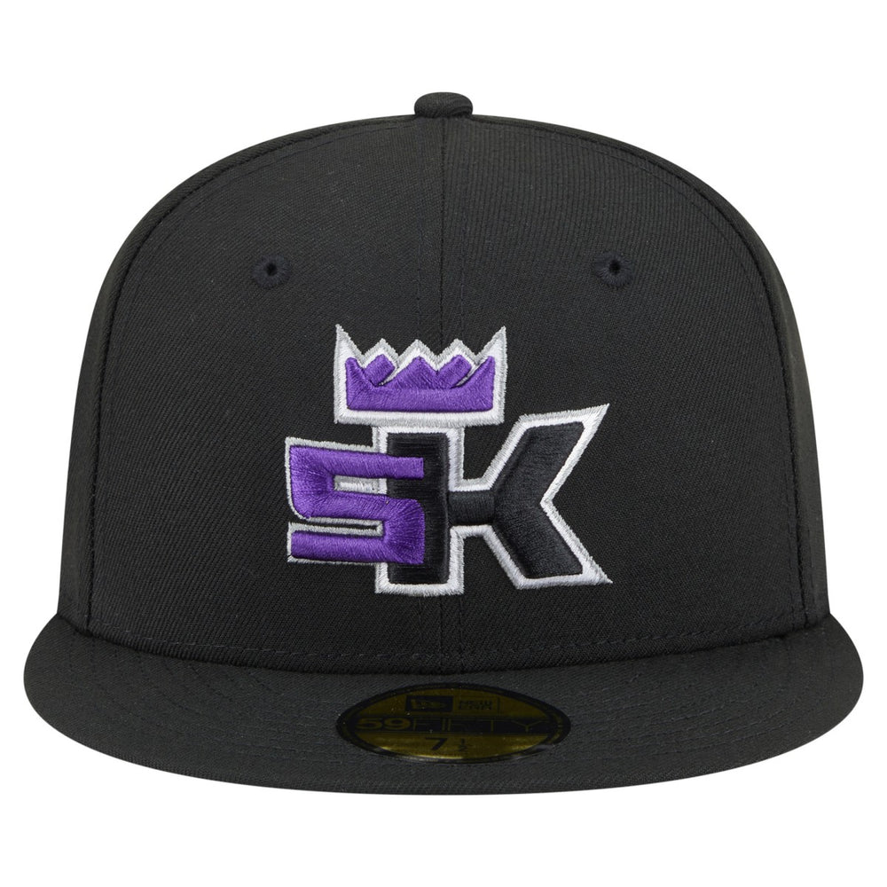 Sacramento Kings Deceptor 59FIFTY Fitted Hat Black - NBA