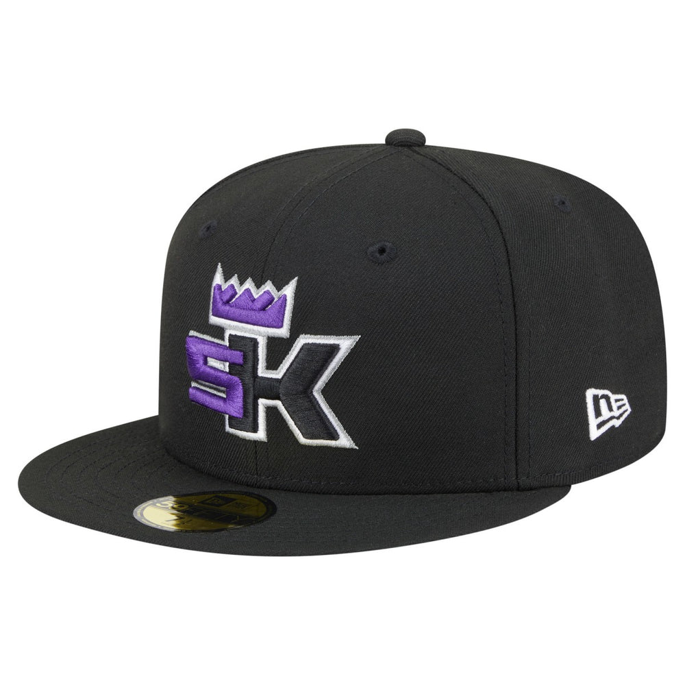 Sacramento Kings Deceptor 59FIFTY Fitted Hat Black - NBA