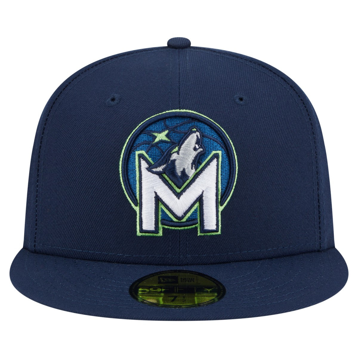 Minnesota Timberwolves Deceptor 59FIFTY Fitted Hat Navy - NBA