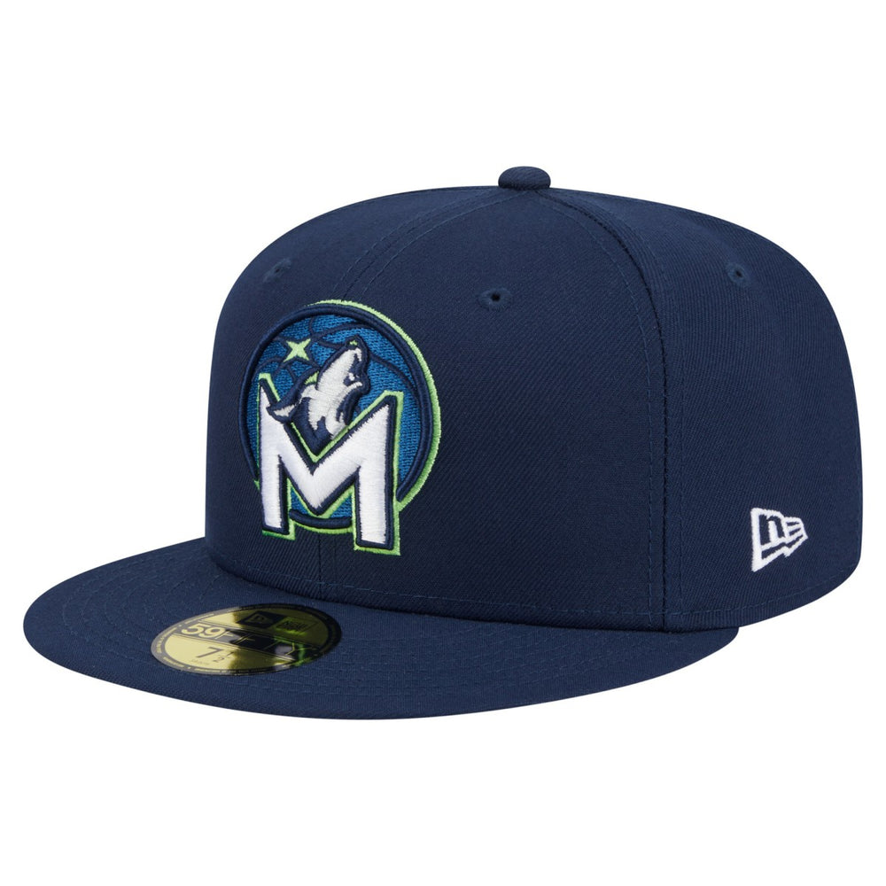 Minnesota Timberwolves Deceptor 59FIFTY Fitted Hat Navy - NBA