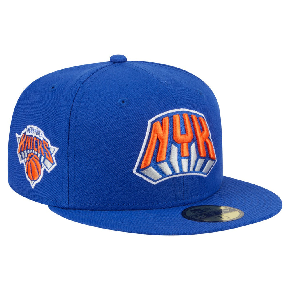 New York Knicks Deceptor 59FIFTY Fitted Hat Blue - NBA