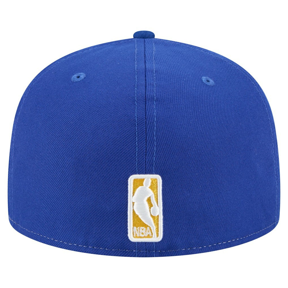 Golden State Warriors Repeat 59Fifty Fitted Hat White/Royal - NBA