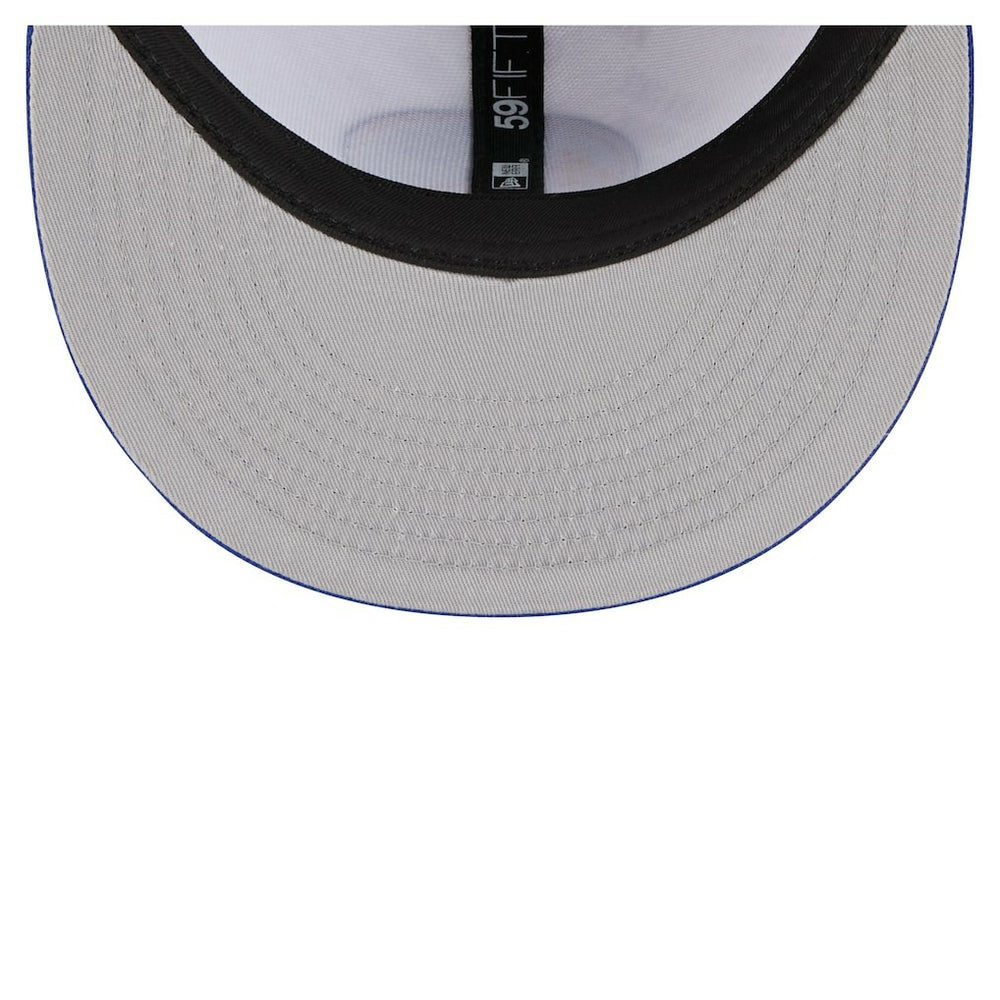 Golden State Warriors Repeat 59Fifty Fitted Hat White/Royal - NBA