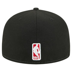 Chicago Bulls Repeat 59Fifty Fitted Hat White/Black - NBA