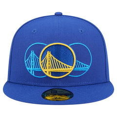 Golden State Warriors Tri-Hit 59Fifty Fitted Hat Royal - NBA