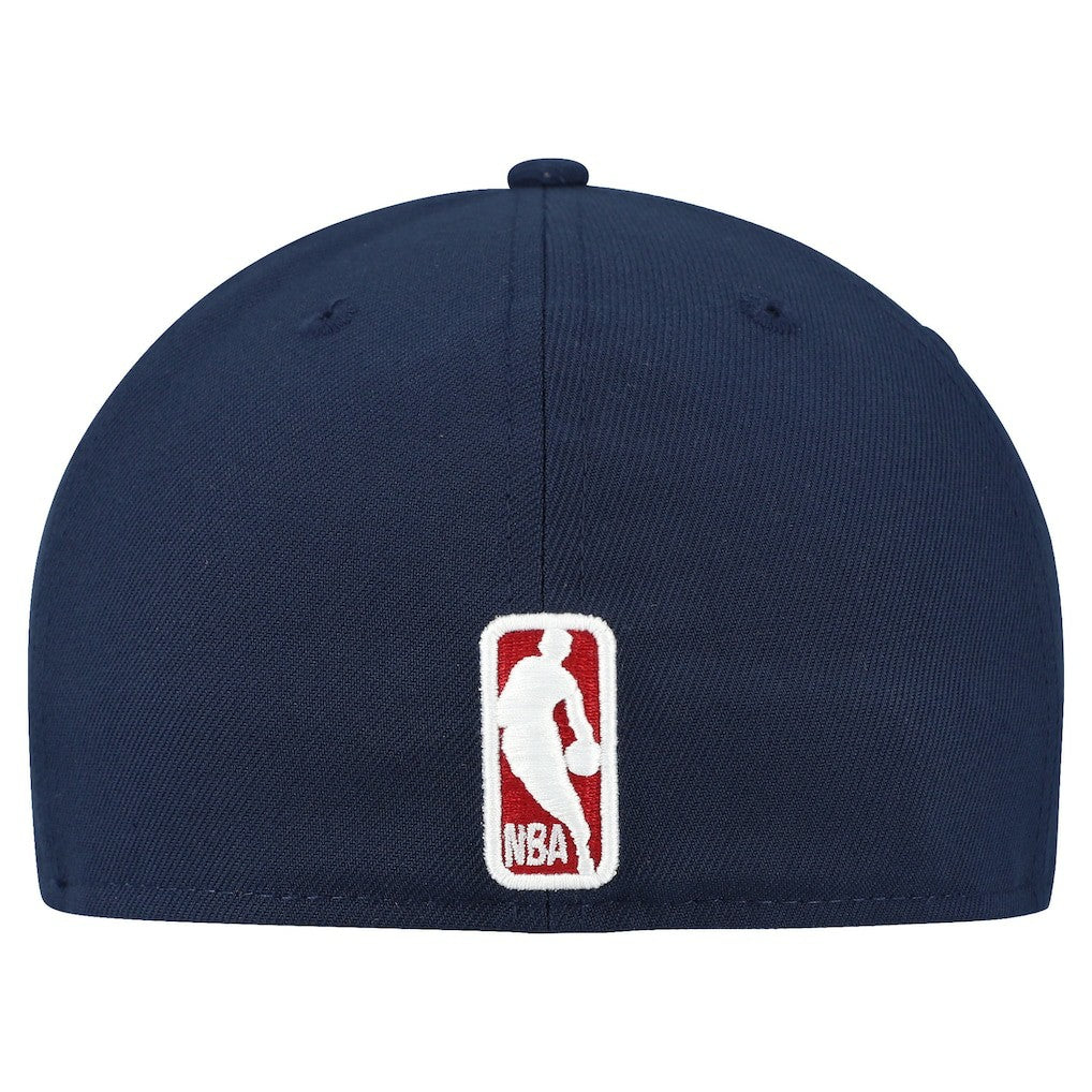 Denver Nuggets Tri-Hit 59Fifty Fitted Hat Navy - NBA