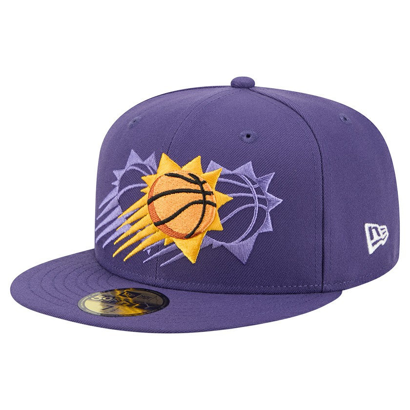 Phoenix Suns Tri-Hit 59Fifty Fitted Hat Purple - NBA