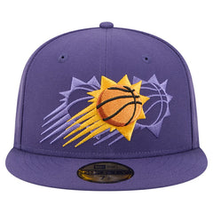 Phoenix Suns Tri-Hit 59Fifty Fitted Hat Purple - NBA