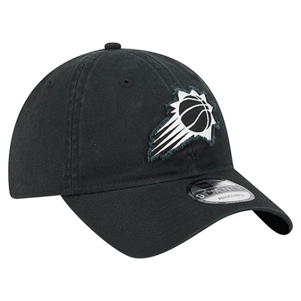 Phoenix Suns Stamp Fabric Applique 9TWENTY Adjustable Hat Black - NBA