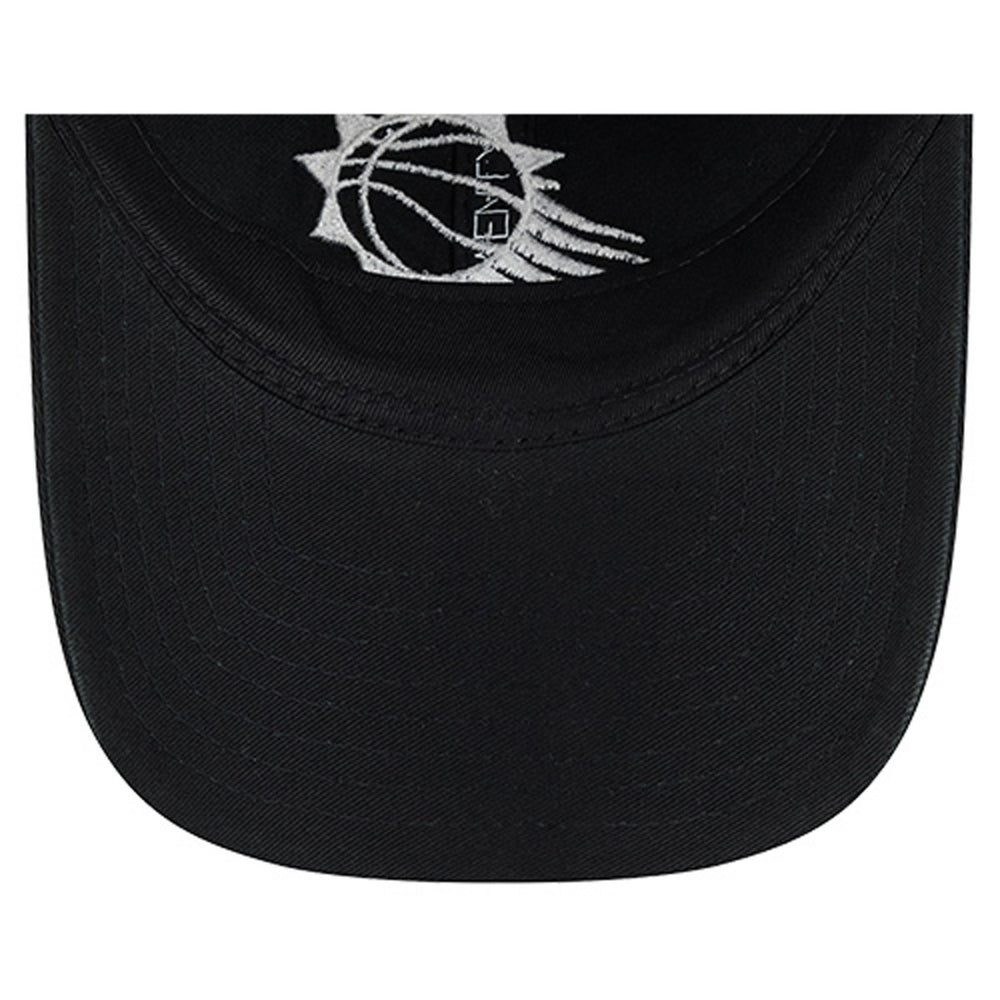 Phoenix Suns Stamp Fabric Applique 9TWENTY Adjustable Hat Black - NBA