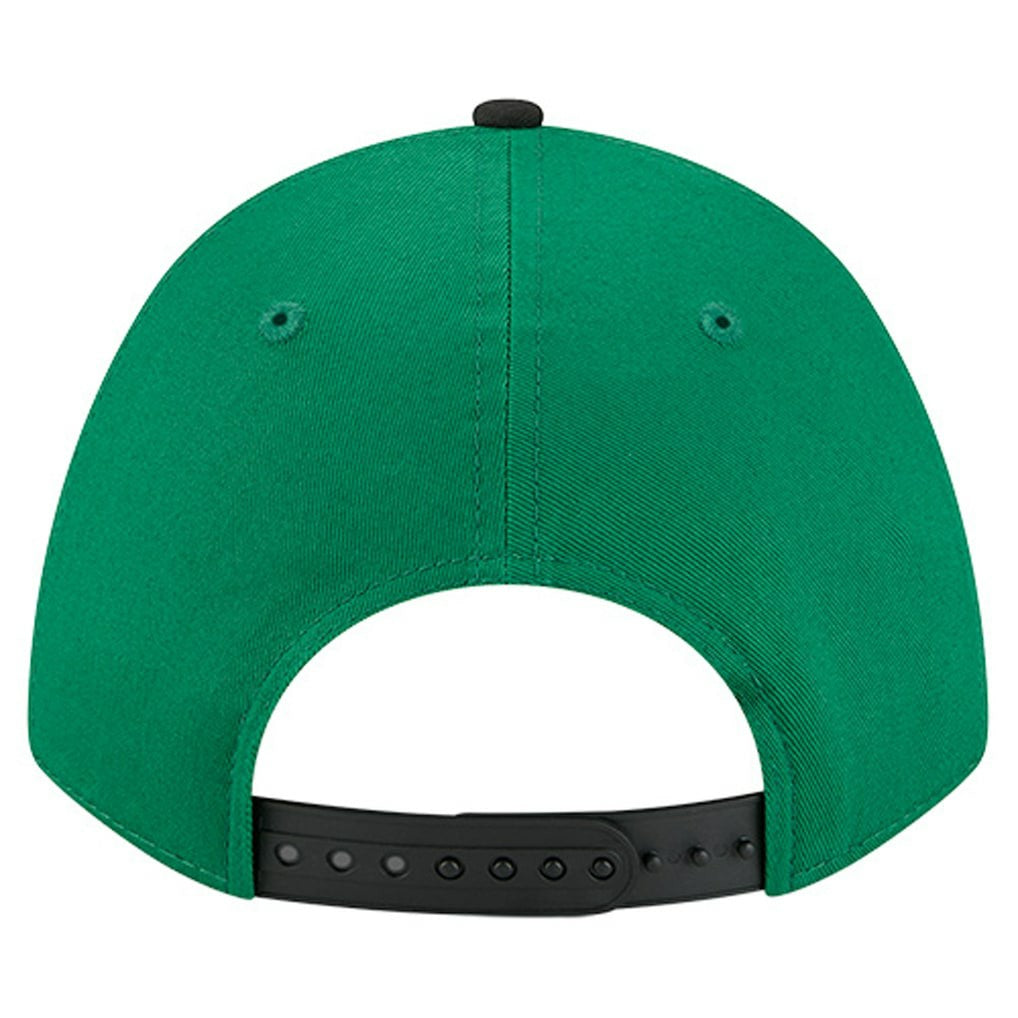 Boston Celtics Bold Arch COOLERA 9FORTY A-Frame M-Crown Adjustable Hat Kelly Green - NBA