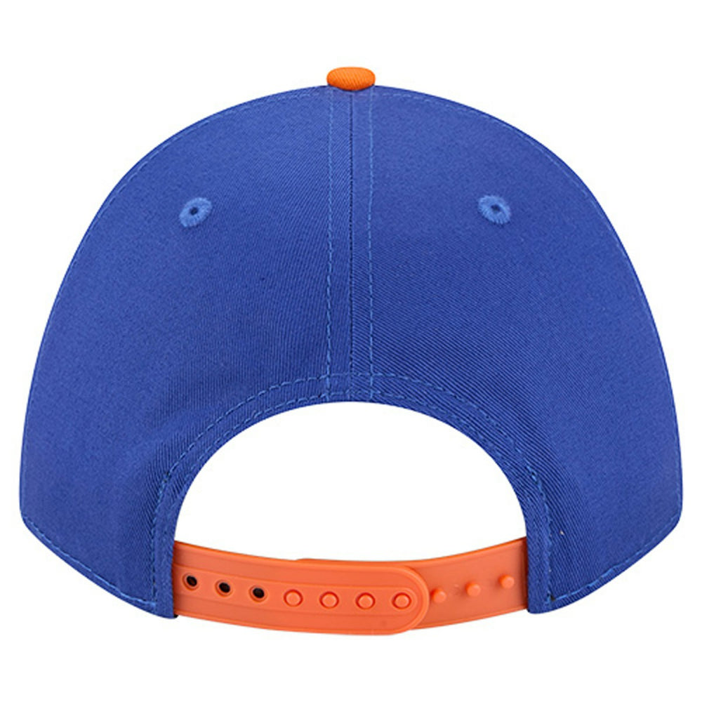 New York Knicks Bold Arch COOLERA 9FORTY A-Frame M-Crown Adjustable Hat Blue - NBA