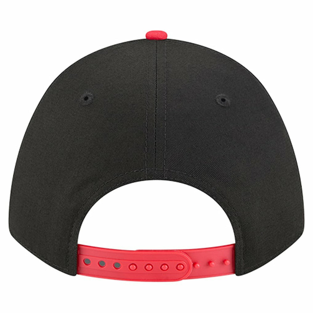 Chicago Bulls Bold Arch COOLERA 9FORTY A-Frame M-Crown Adjustable Hat Black - NBA
