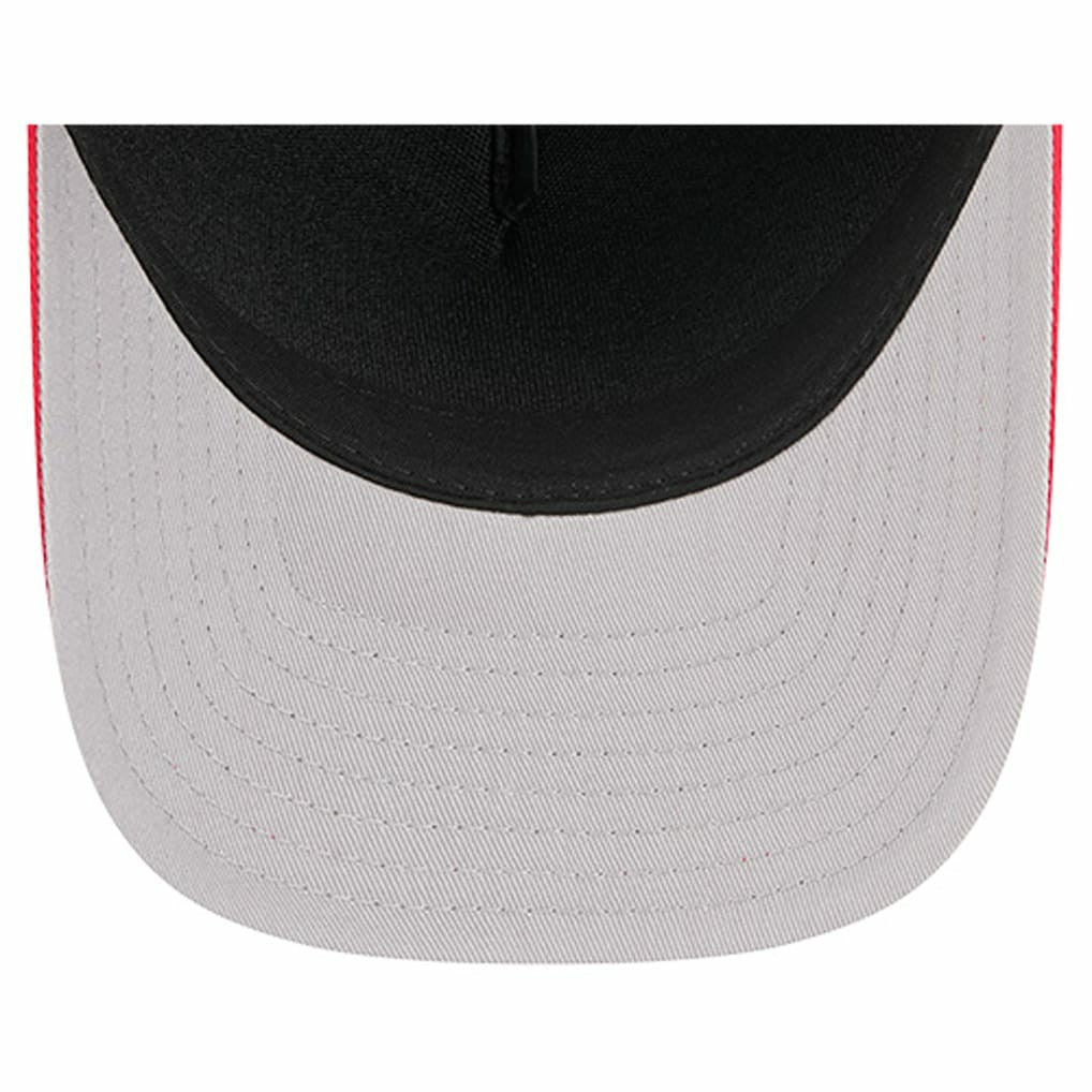 Chicago Bulls Bold Arch COOLERA 9FORTY A-Frame M-Crown Adjustable Hat Black - NBA