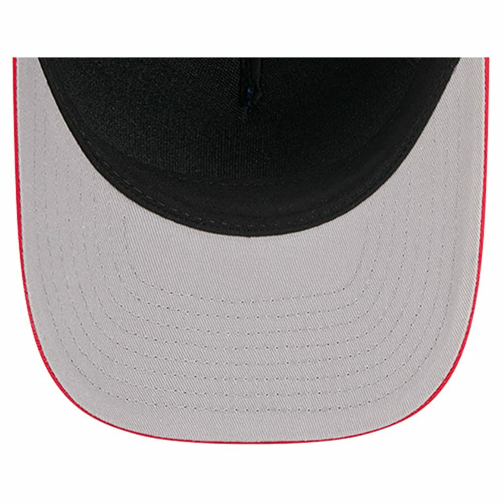 Philadelphia 76ers Bold Arch COOLERA 9FORTY A-Frame M-Crown Adjustable Hat Royal - NBA