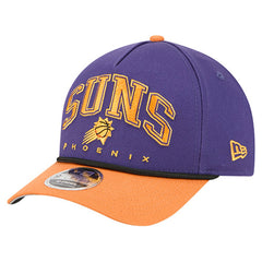 Phoenix Suns Bold Arch COOLERA 9FORTY A-Frame M-Crown Adjustable Hat Purple - NBA