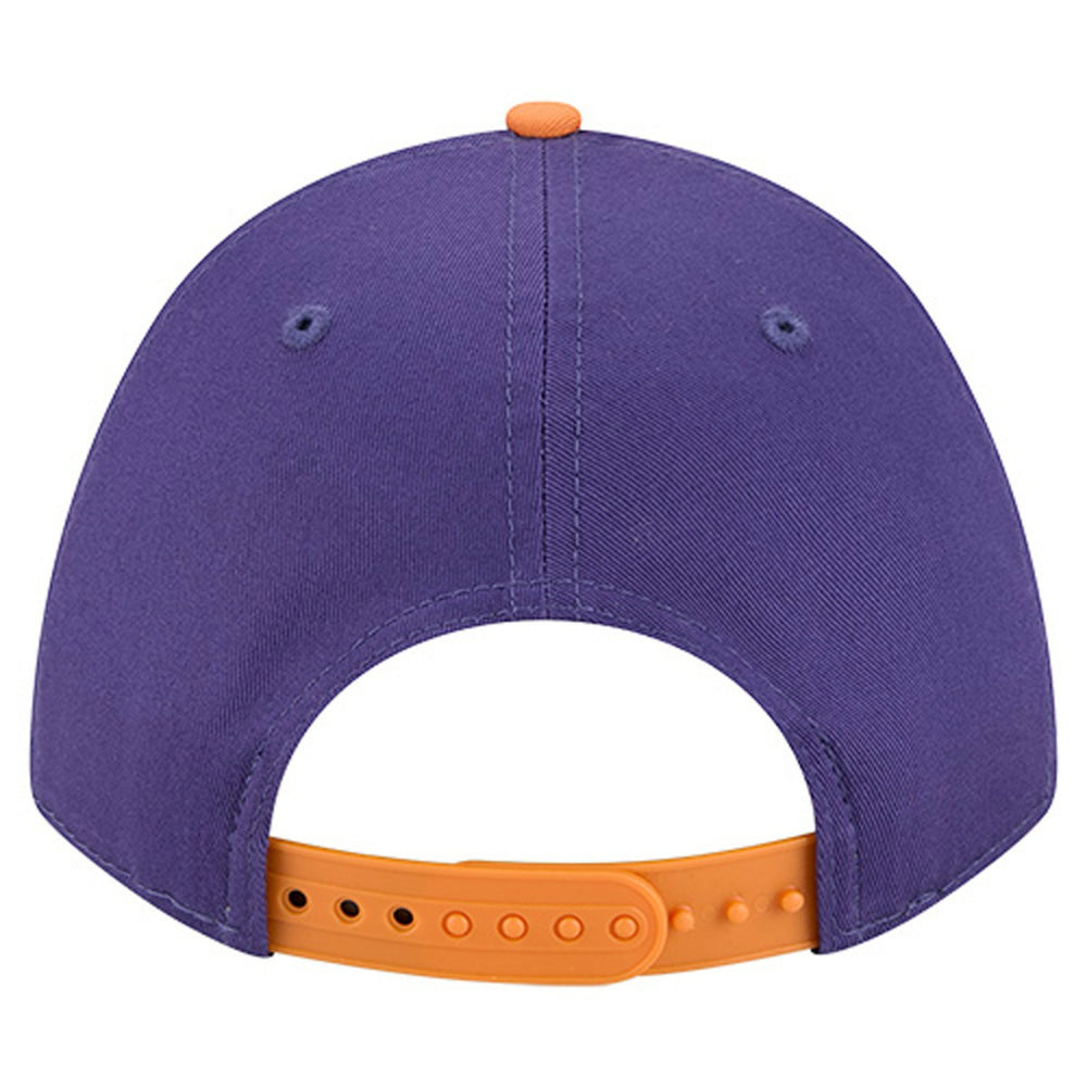 Phoenix Suns Bold Arch COOLERA 9FORTY A-Frame M-Crown Adjustable Hat Purple - NBA