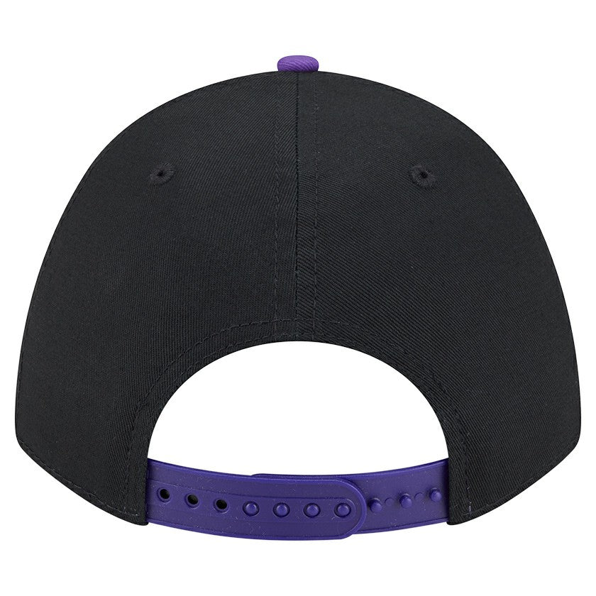 Sacramento Kings Bold Arch COOLERA 9FORTY A-Frame M-Crown Adjustable Hat Black - NBA