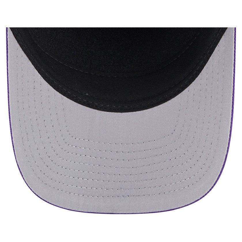 Sacramento Kings Bold Arch COOLERA 9FORTY A-Frame M-Crown Adjustable Hat Black - NBA