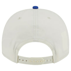 Golden State Warriors Chainstitch 9FIFTY A-Frame Snapback Hat Cream/Royal - NBA