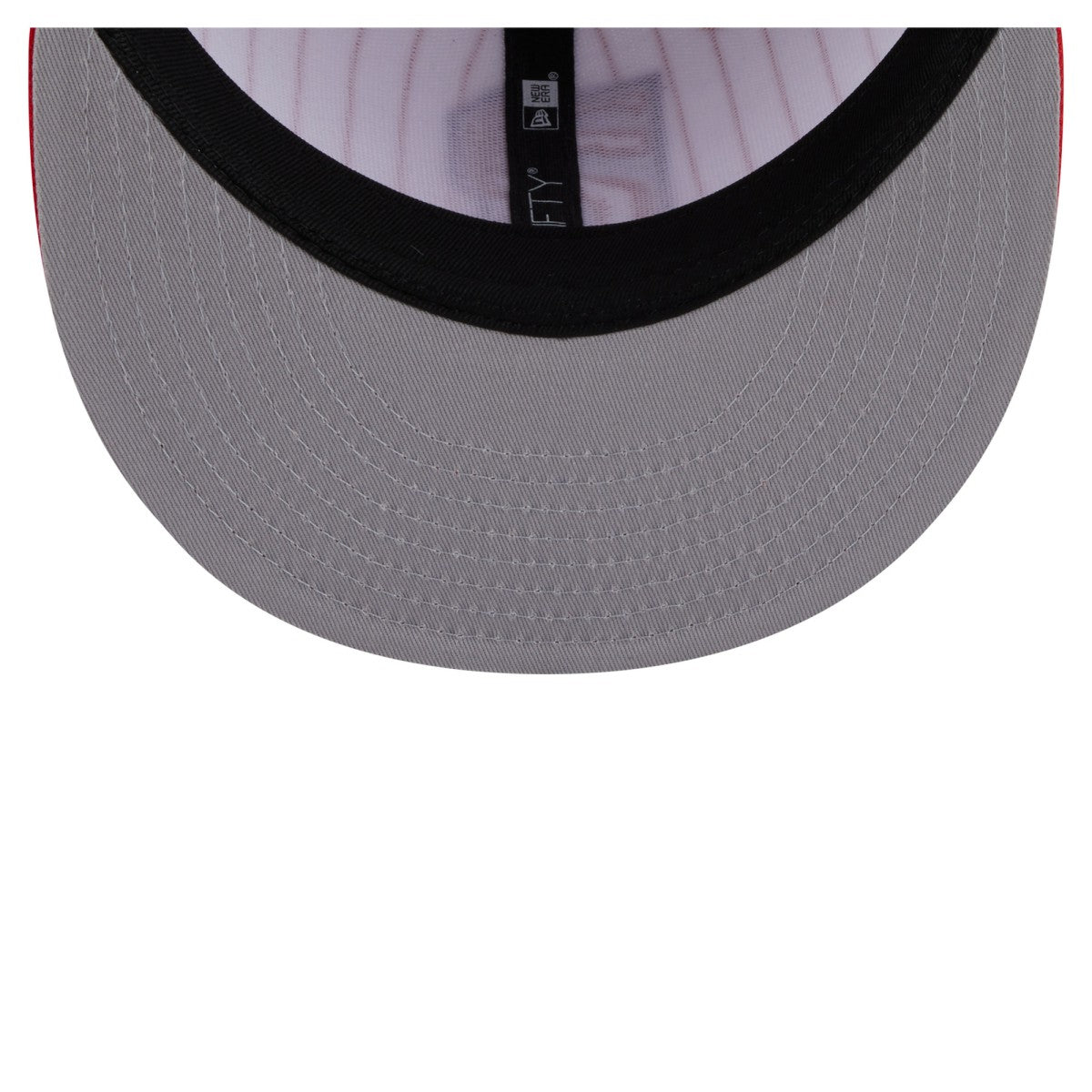 Toronto Raptors Deceptor Pinstripe 9FIFTY Snapback Hat White - NBA