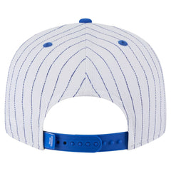 Dallas Mavericks Deceptor Pinstripe 9FIFTY Snapback Hat White - NBA