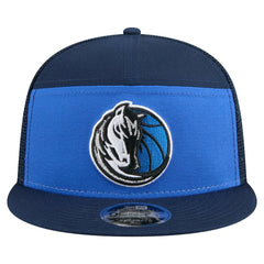 Dallas Mavericks Outdoor Split Panel 9FIFTY Snapback Hat Blue/Navy - NBA