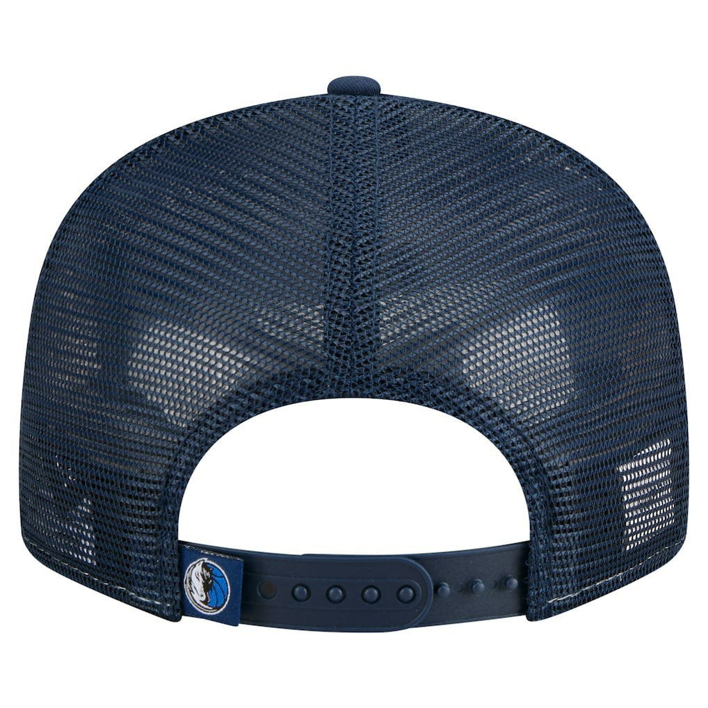 Dallas Mavericks Outdoor Split Panel 9FIFTY Snapback Hat Blue/Navy - NBA