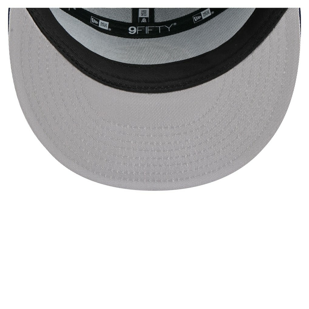Dallas Mavericks Outdoor Split Panel 9FIFTY Snapback Hat Blue/Navy - NBA