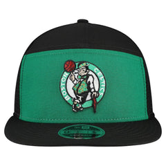 Boston Celtics Outdoor Split Panel 9FIFTY Snapback Hat Kelly Green/Black - NBA