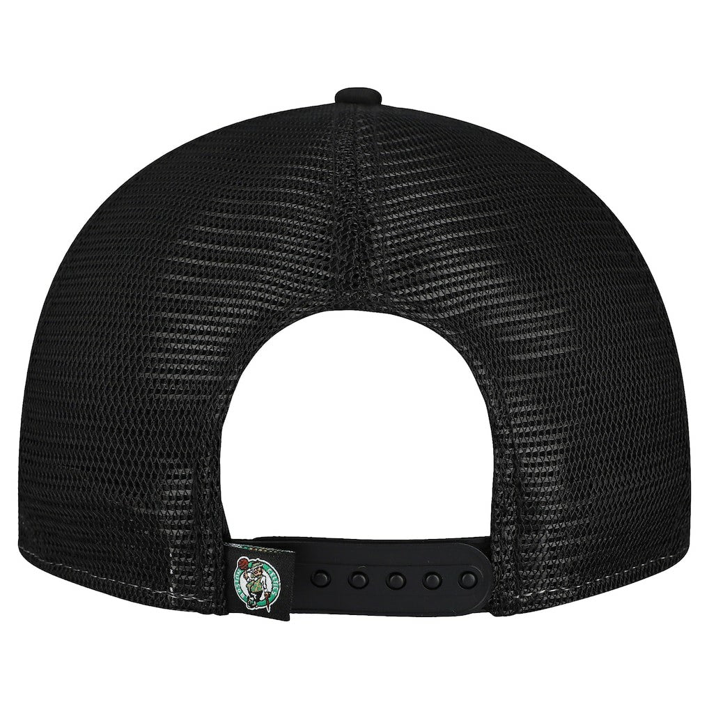 Boston Celtics Outdoor Split Panel 9FIFTY Snapback Hat Kelly Green/Black - NBA