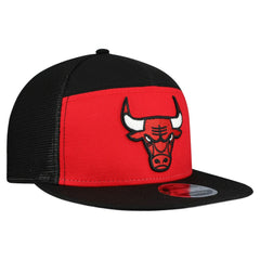 Chicago Bulls Outdoor Split Panel 9FIFTY Snapback Hat Red/Black - NBA