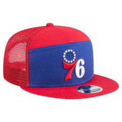 Philadelphia 76ers Outdoor Split Panel 9FIFTY Snapback Hat Royal/Red - NBA